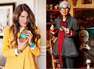 Cheap Chic Alert: Over the Top Fashionistas Anna Dello Russo and Iris Apfel have lines coming to a mall near you