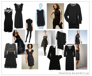Pretty Party Looks: Black Lace Cocktail Dresses Pretty Party Looks: Black Lace Cocktail Dresses
