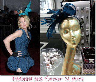 Forever 21 Hair Accessories Channel Madonna, sort of?