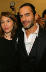 Closing of Paris Fashion Week - First row at Louis Vuitton fashion show 