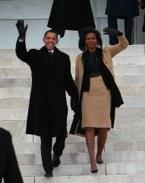 Michelle Obama in Narciso Rodriguez