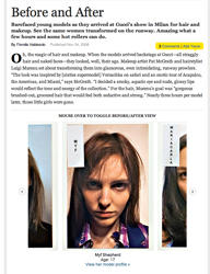 Models Without Hair and Makeup Models Without Hair and Makeup