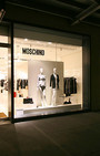 Moschino Holiday Windows Send Santa to the Shrink