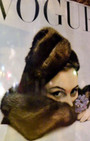 Paris Fashion Week: A History of French Vogue Magazine Covers Line the Champs Elysees