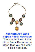 Topaz necklace Topaz necklace