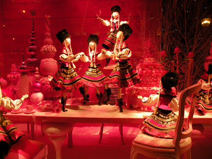 Holiday Windows with a fairy tale motiff at Printemps, Paris Holiday Windows with a fairy tale motiff at Printemps, Paris