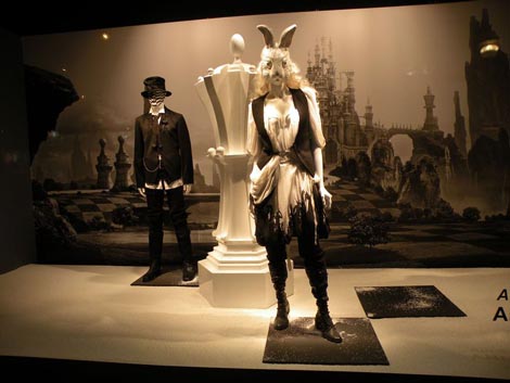 Alice in Wonderland theme in the Printemps Paris windows Alice in Wonderland theme in the Printemps Paris windows