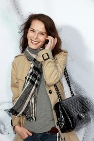 French actress Bambou as the classic French Chic look French actress Bambou as the classic French Chic look