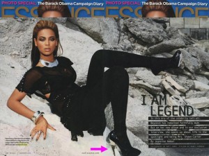 Beyonce wears the Flash pumps in Essence Magazine. Beyonce wears the Flash pumps in Essence Magazine.