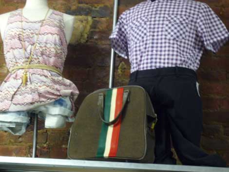 Above the racks... Above the racks...