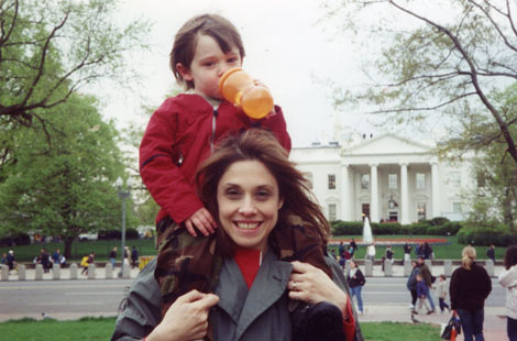 On one of our family trips to Washington DC. On one of our family trips to Washington DC.