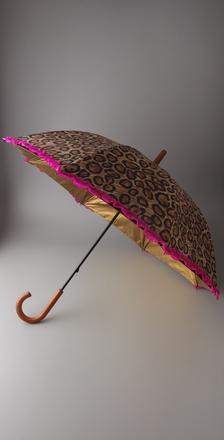 Felix Rey  Leopard Print Umbrella