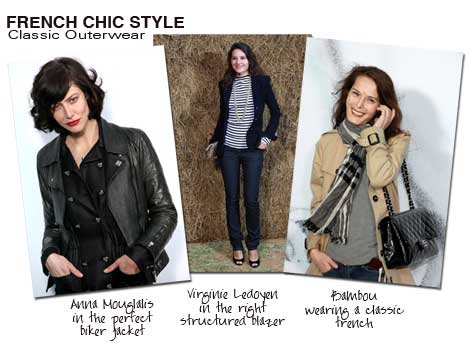 What do Parisians wear that makes them look so chic? A classic jacket or coat, mais oui! What do Parisians wear that makes them look so chic? A classic jacket or coat, mais oui!