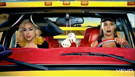 Lady Gaga and Beyonce