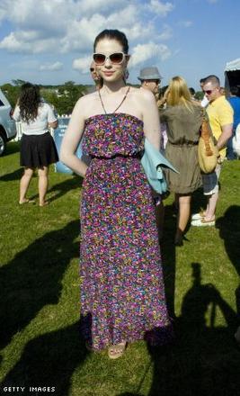 Michelle Trachtenberg attends the 2010 Mercedes-Benz Polo Challenge at Blue Star Jets Field