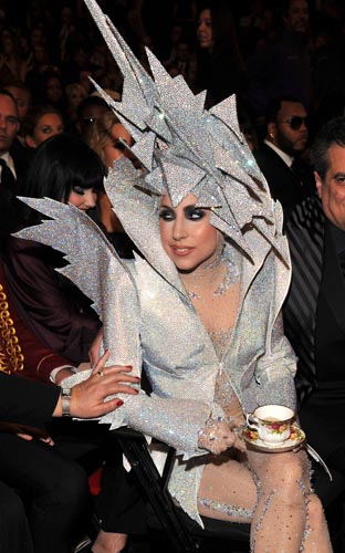 Lady Gaga in Giorgio Armani Privé