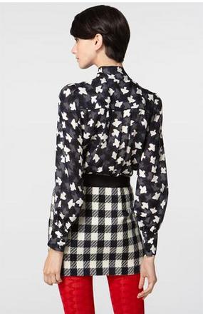 Milly 'Renae' Mixed Print Mock Two Piece Dress at Nordstroms Milly 'Renae' Mixed Print Mock Two Piece Dress at Nordstroms