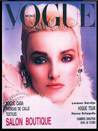 Paula Ciccone on the cover of VOGUE Mexico Paula Ciccone on the cover of VOGUE Mexico