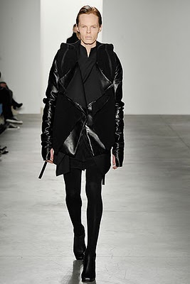 Rad Hourani menswear look Fall / Winter 2010 from his New York Fashion Week show.