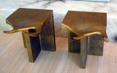 duo of small tables