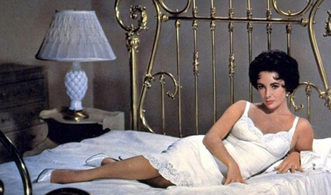 Who can forget the iconic sex appeal of THAT white silk slip in "Cat On A Hot Tin Roof" in 1958? Who can forget the iconic sex appeal of THAT white silk slip in "Cat On A Hot Tin Roof" in 1958?