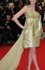 Red Carpet Fashion Alert. There's a Train Gang going on at Cannes and it looks VERY Bridal