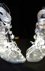 Glass Couture Shoes are fantasy footwear to wear and behold